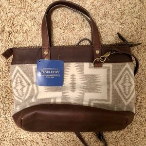 Pendleton Tonal Wool Bag with Strap